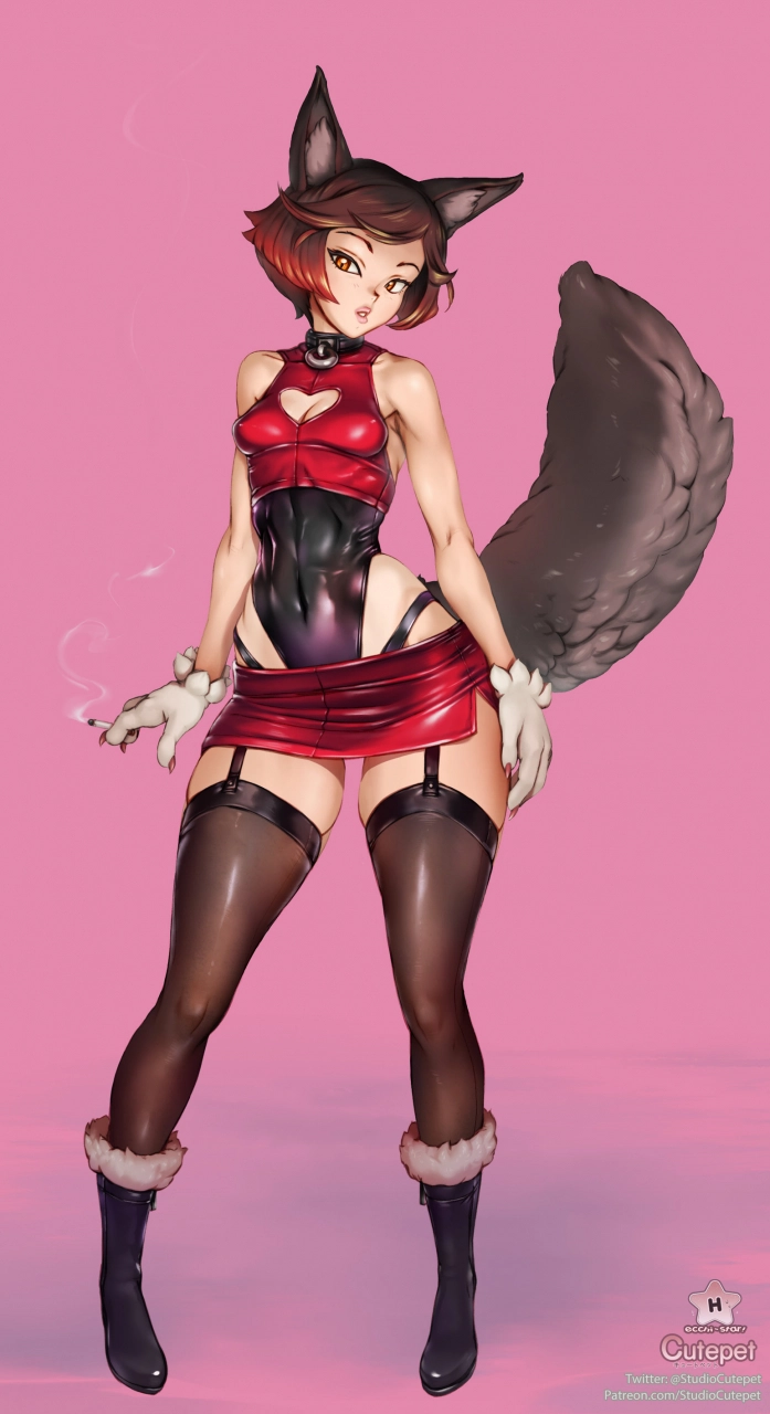 wolf-sisters-trio-by-ecchi-star