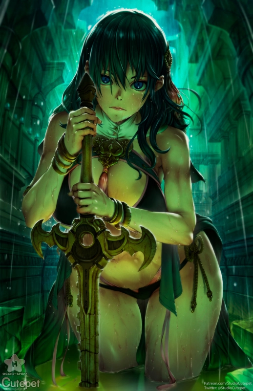 Smash Beach Byleth - by Ecchi-Star!