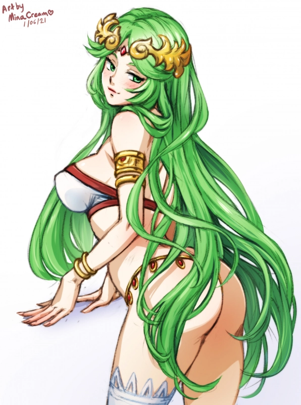 #738 Palutena (SSBU/Kid Icarus) - by Mina Cream